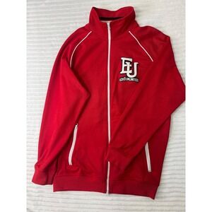 Vintage Y2K Ecko Unltd Mens XL Red Full Zip Track Jacket Embroidered EU Patch